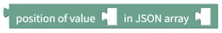 Find Value Position in JSON Array