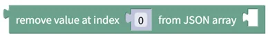 Delete Value from JSON Array