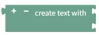 Create Text With
