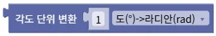 각도 단위 변환