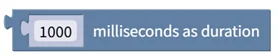Milliseconds to Duration