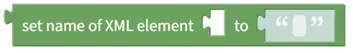 Change XML Element Name