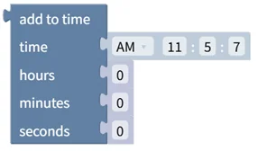 Add to Time