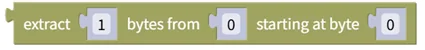 Extract Bytes