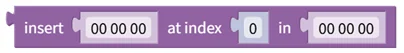 Insert Byte Array at Index