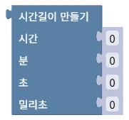 시간길이 생성