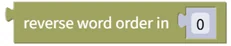 Reverse Word (2-byte) Order