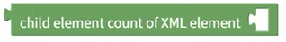 XML Element Child Count