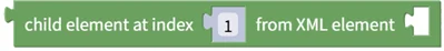 Get XML Child Element by Position