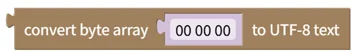 Convert Byte Array to UTF-8 Text