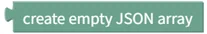 Create Empty JSON Array