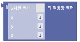 역방향 벡터