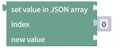 Change JSON Array Value