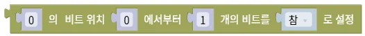 비트 설정