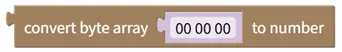 Convert Byte Array to Integer