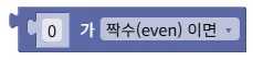 수의 속성