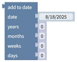 Add to Date