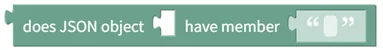 Check Member Existence in JSON Object